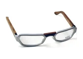 Kingsight eyeglass frame with wooden temples