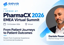 PharmaCX 2026 EMEA Virtual Summit, October 2026, From Patient Journeys to Patient Outcomes